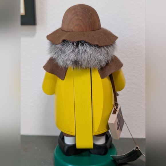 Richard Glasser GMBH German Wooden Nutcracker RainMan Shepherd Herder 12” - Picture 7 of 16